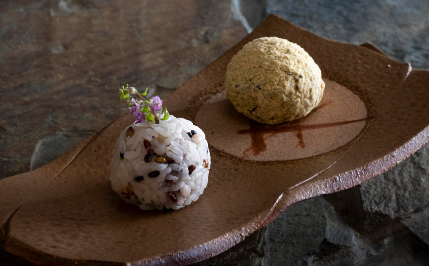 県産七穀米おはぎ